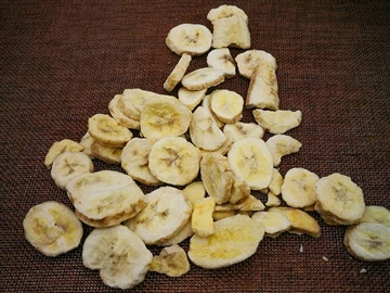 Wie lange halten gefriergetrocknete Bananen?