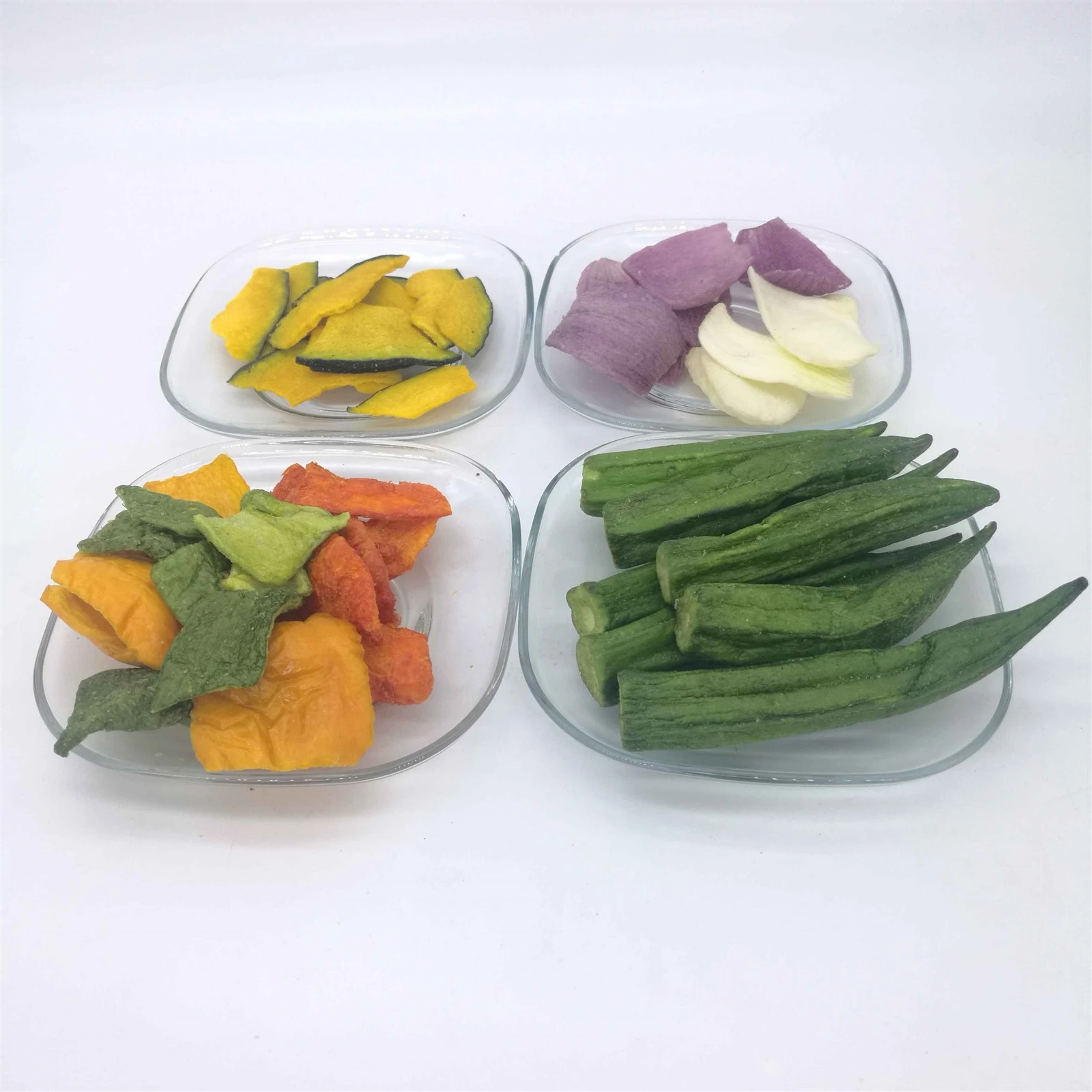 Crunchy Okra Chips Crunchy Okra Chips