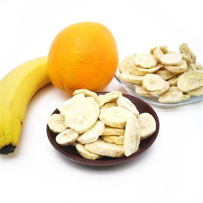Gelbe Bananenchips